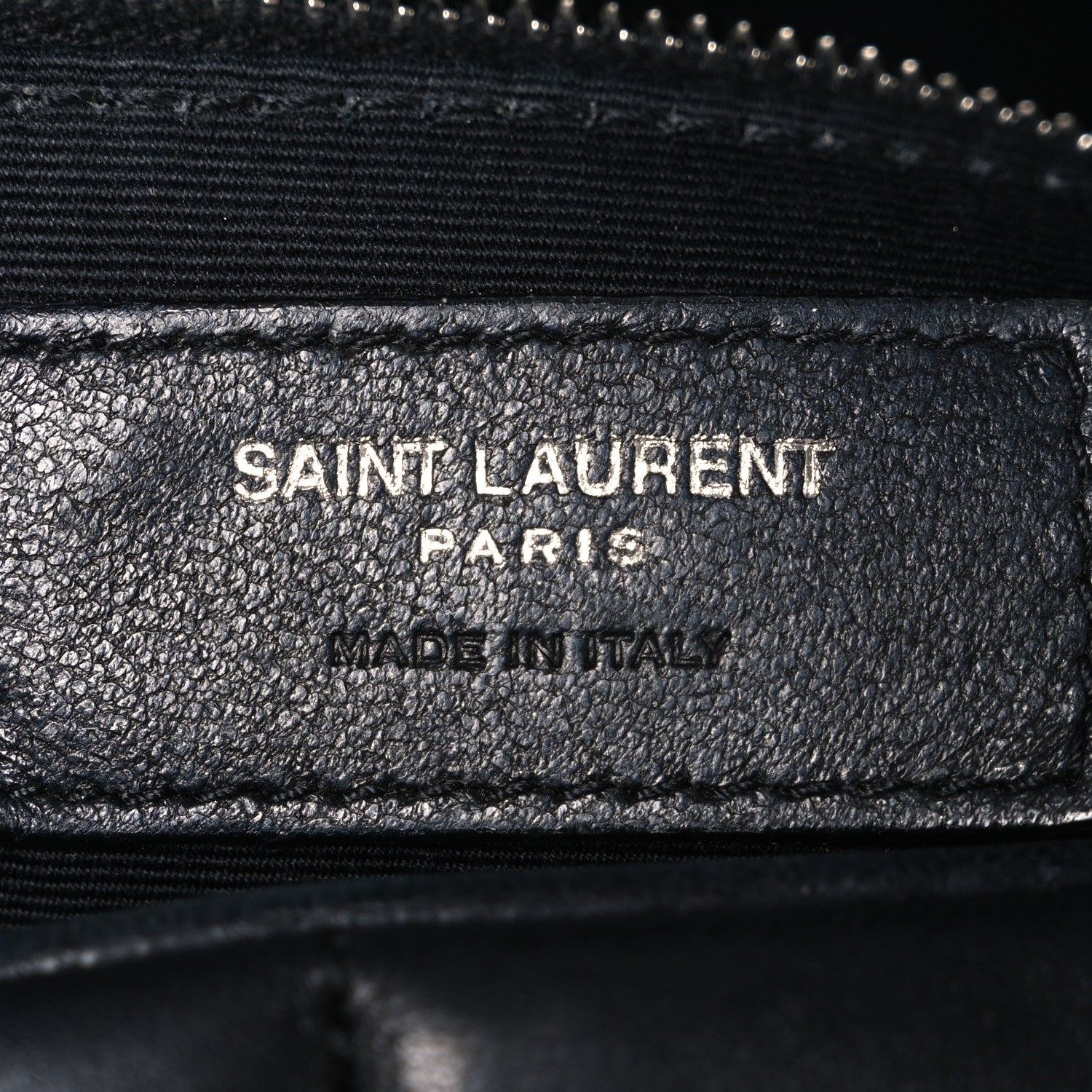 Lambskin Quilted Medium Loulou Puffer Monogram Chain Satchel Black
