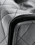 Caviar Quilted Small CHNL 25 Handbag Black