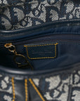 Monogram Saddle Bag Blue