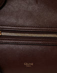 Supple Shiny Lambskin Medium New Luggage Brick