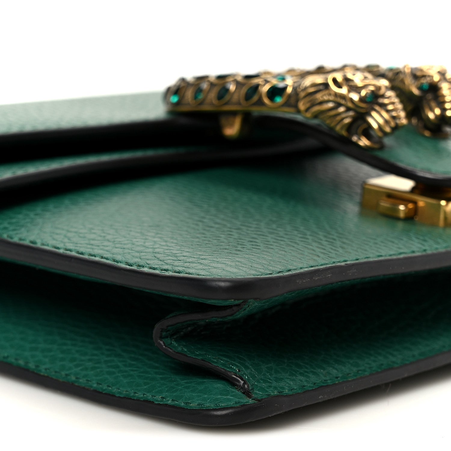 Calfskin Mini Dionysus Shoulder Bag Emerald