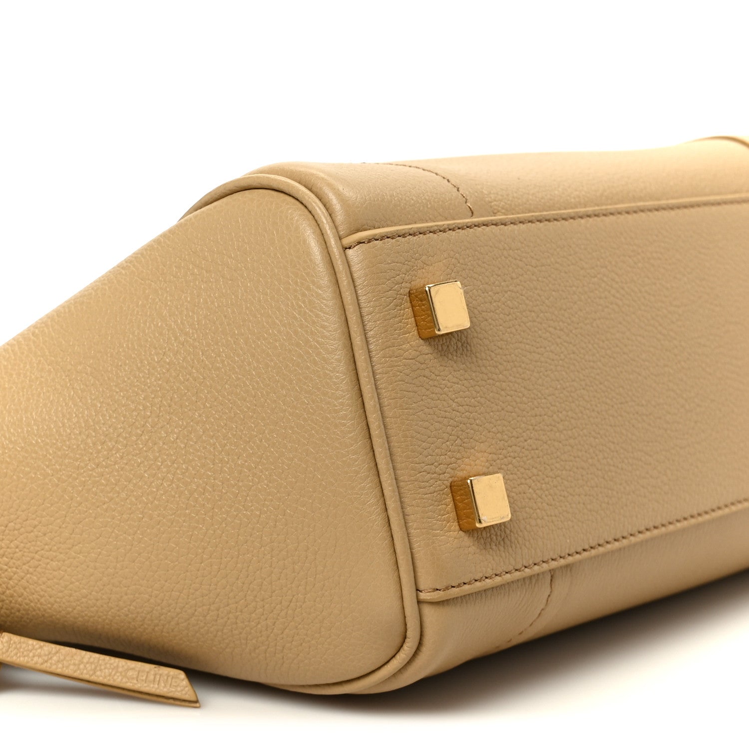 Grained Calfskin Little New Luggage Sandcastle