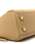 Grained Calfskin Little New Luggage Sandcastle