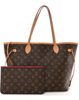 Monogram Neo Neverfull MM Pivoine