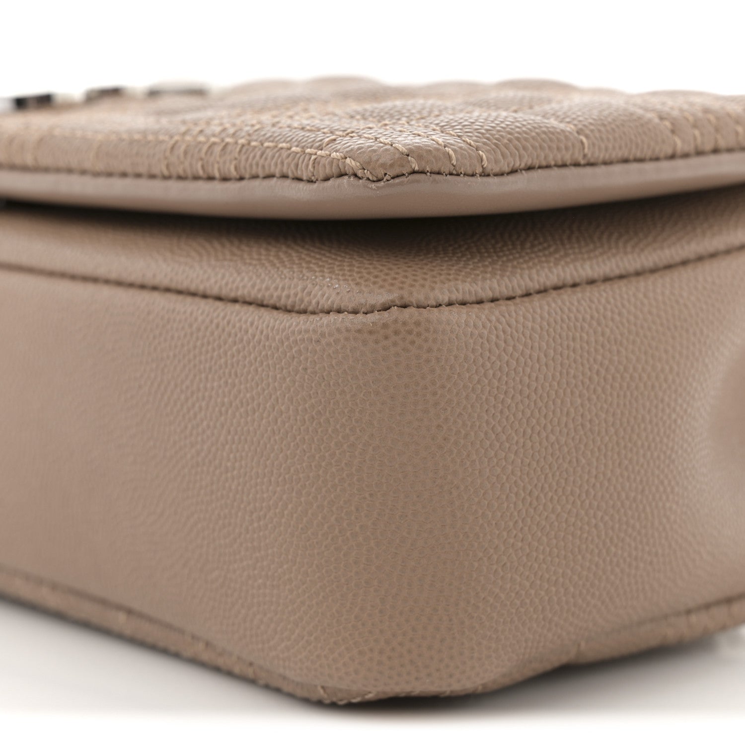Lambskin Quilted Small Lola Bag Camel