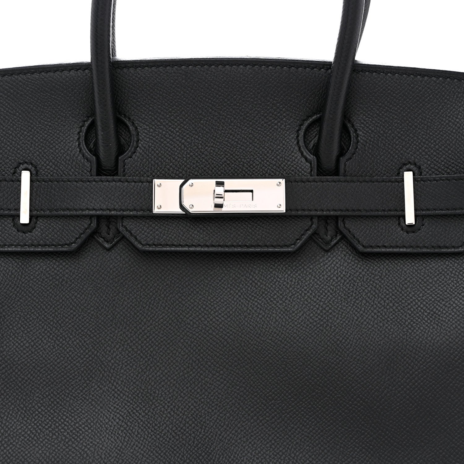 Epsom Birkin 30 Black