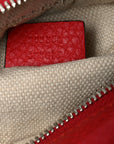 Pebbled Calfskin Small Soho Disco Bag Tabasco Red