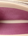 Dollar Calfskin Mini Dionysus Chain Wallet Mystic White