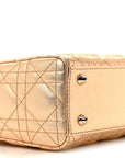 Metallic Lambskin Cannage Small My ABCD1OR Lady D1OR Rose Gold
