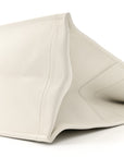 Calfskin Large Surrealism Book Tote Ivory
