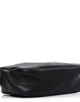 Pebbled Calfskin Mini Soho Disco Bag Black
