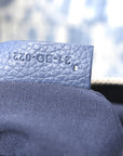 Denim Jacquard Oblique Kasuri Mens Saddle Bag Kasuri Blue White