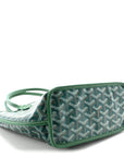 Goyardine Reversible Mini Anjou Green