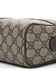 GG Supreme Monogram Web Small Ophidia Shoulder Bag Brown