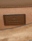 GG Supreme Monogram Super Mini Dionysus Shoulder Bag Taupe