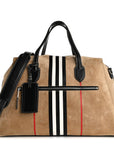 Suede Southcombe Duffle Bag Archive Beige