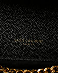 Grain De Poudre Small Monogram Kate Satchel Black