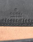 GG Supreme Monogram Super Mini Dionysus Shoulder Bag Black