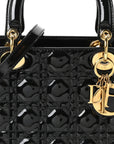 Patent Cannage Medium Lady D1OR Black