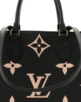 Empreinte Monogram Giant Onthego MM Black Beige