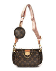 Monogram Multi Pochette Accessories Rose Clair