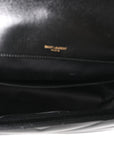 Lambskin Chevron Quilted Large LouLou Black