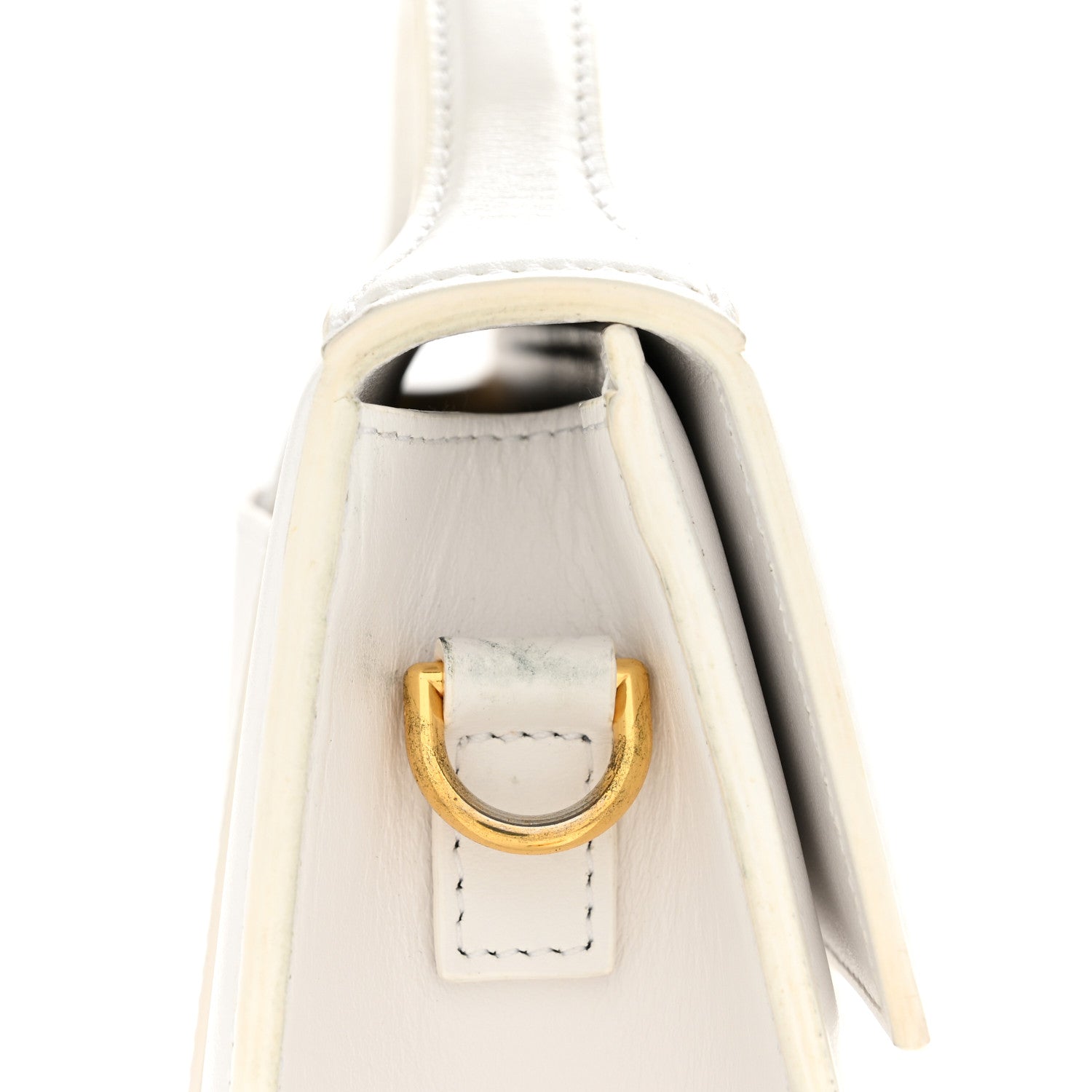 Smooth Calfskin Le Bambino White
