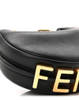 Vitello Grace Matte Nano FNDIgraphy Hobo Charm Black