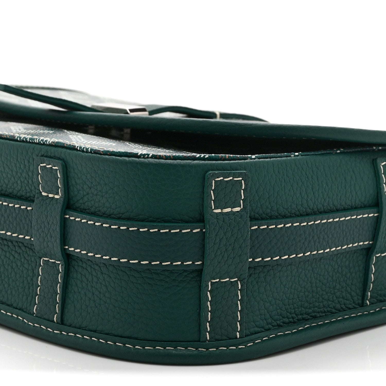 Goyardine Belvedere II PM Messenger Bag Green