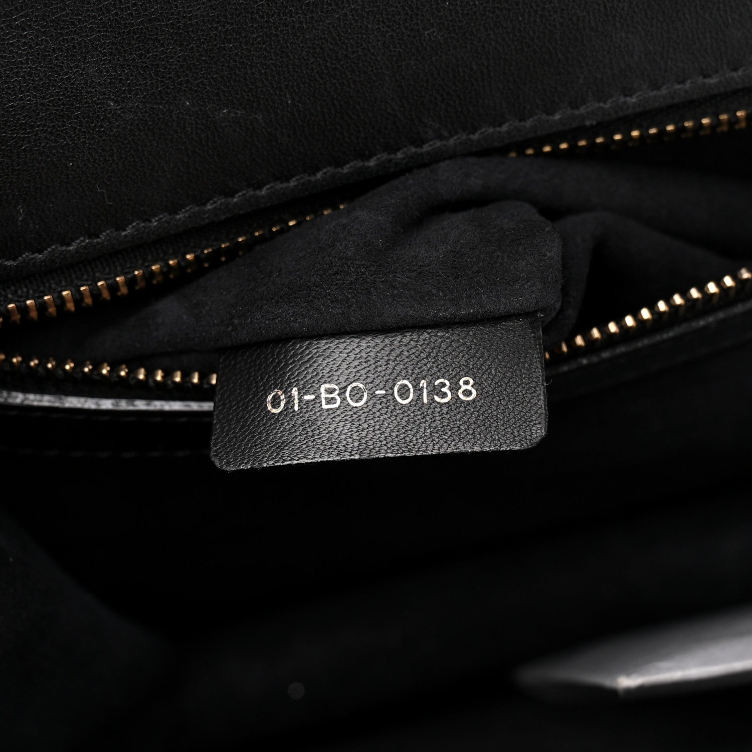 Lambskin Studded Medium D1ORama Flap Bag Black