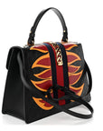 GCCIssima Signature Medium Sylvie Top Handle Bag Black