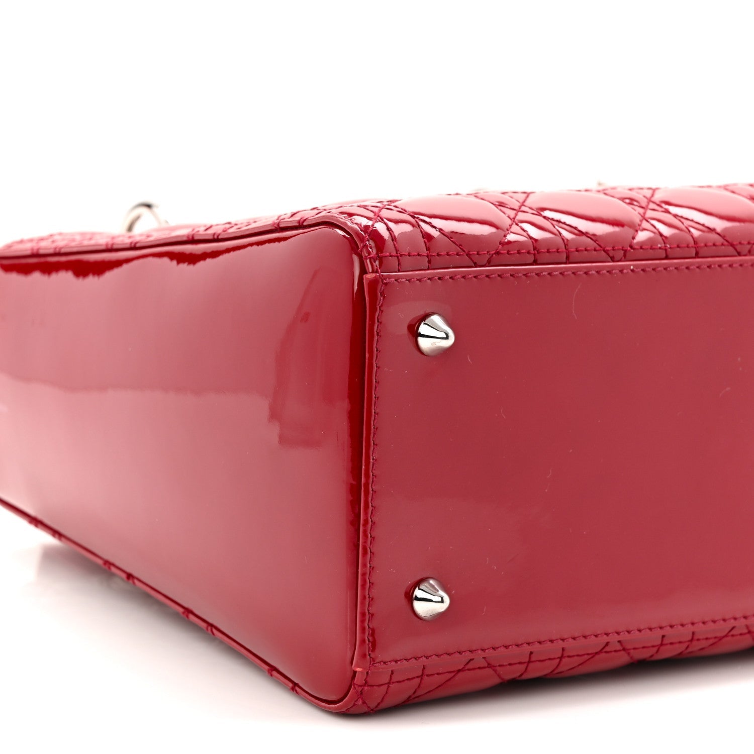 Patent Cannage Medium Lady D1OR Red