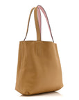 Veau Sikkim Swift Double Sens 28 Reversible Tote Rose Sakura Curry