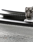 Metallic Calfskin Super Mini Dionysus Shoulder Bag Silver