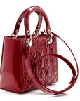 Patent Cannage Medium Lady D1OR Red