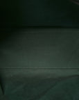 GG Supreme Monogram Textured Dollar Calfskin Web Medium Savoy Duffle Bag Beige Dark Brown