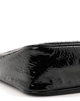 Patent Naplak Re-Edition 2005 Shoulder Bag With Charm Black