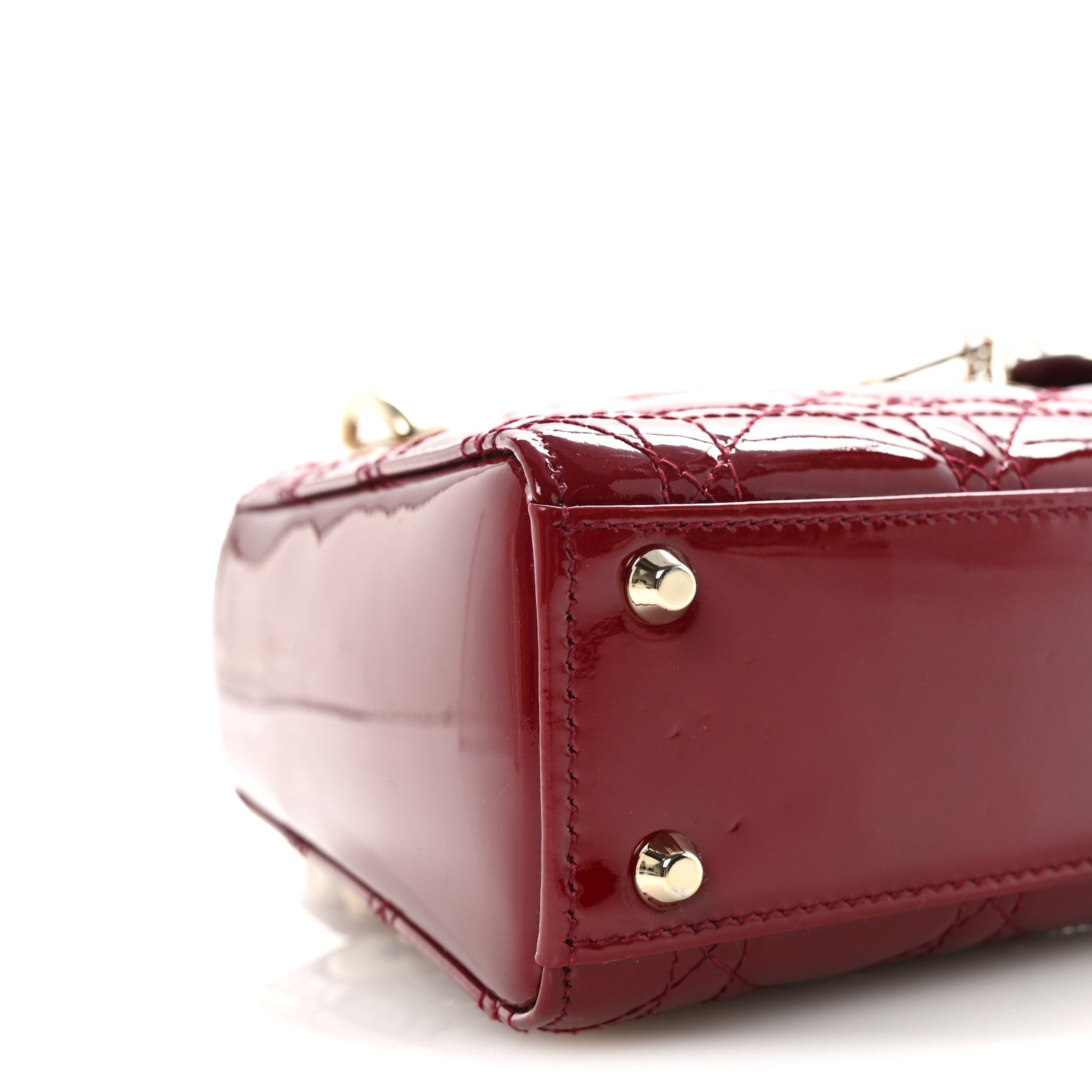 Patent Cannage Mini Lady D1OR Red