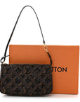 Monogram Sequins Pochette Accessories Black
