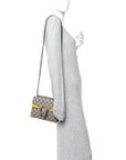 GG Supreme Monogram Mini Dionysus Shoulder Bag Yellow
