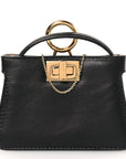 Nappa Sigma Pico Peekaboo Charm Black