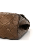 Metallic Aged Calfskin Quilted 2.55 Reissue 227 Flap Bronze
