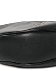 Supple Calfskin Cuir Triomphe Medium Heloise Shoulder Bag Black