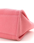 Mixed Fibers Small Deauville Tote Pink