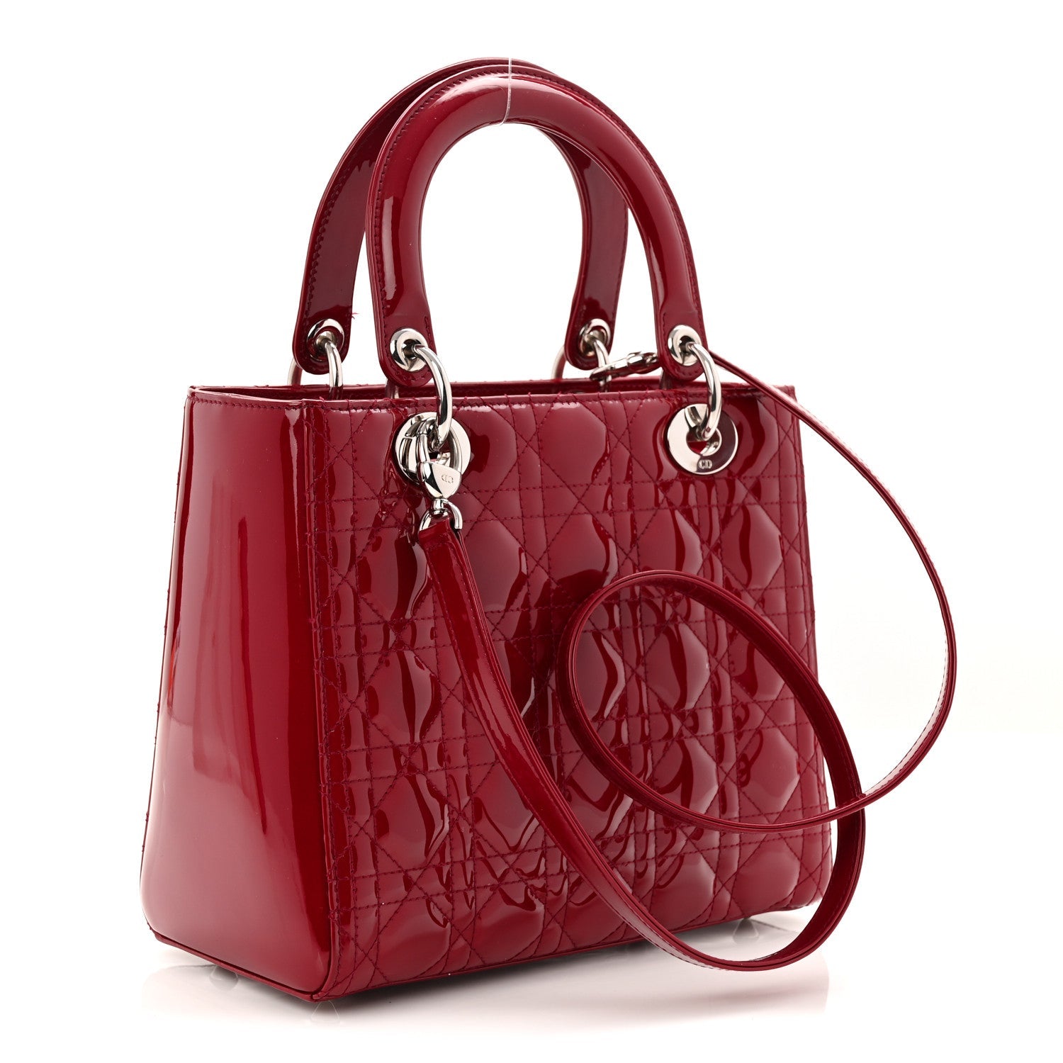 Patent Cannage Medium Lady D1OR Red