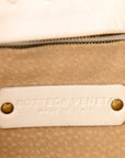 Nappa Intrecciato Small Capri Tote White