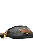 Monogram Eclipse Epi Gaston Label Discovery Bumbag Black Savan Yellow