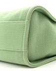 Mixed Fibers Small Deauville Tote Green