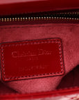 Patent Cannage Small Lady D1OR Cherry Red