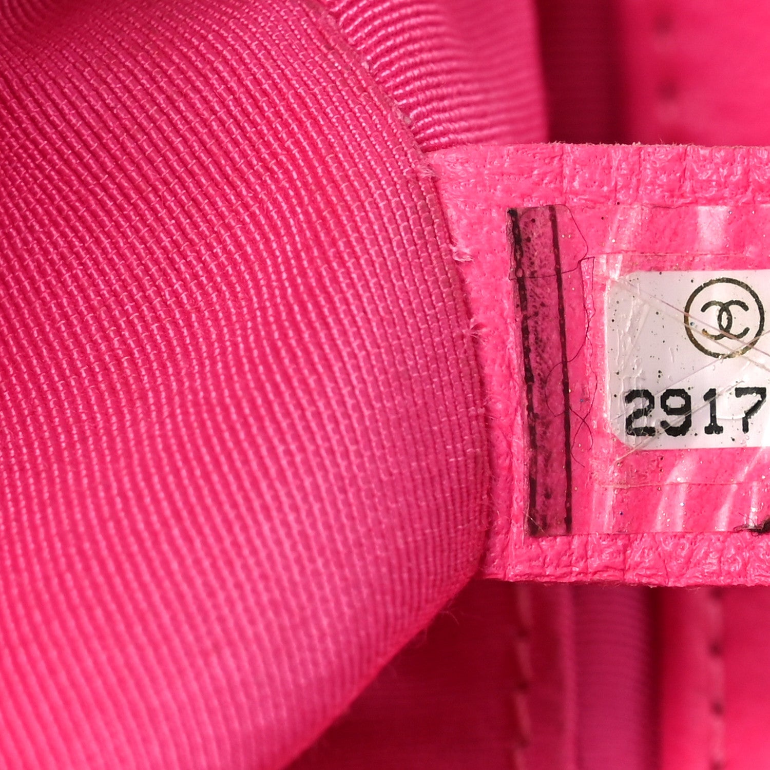 Jersey Quilted CHNL 19 Waist Bag Pink